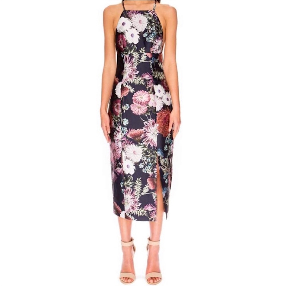 Keepsake the Label floral midi dress